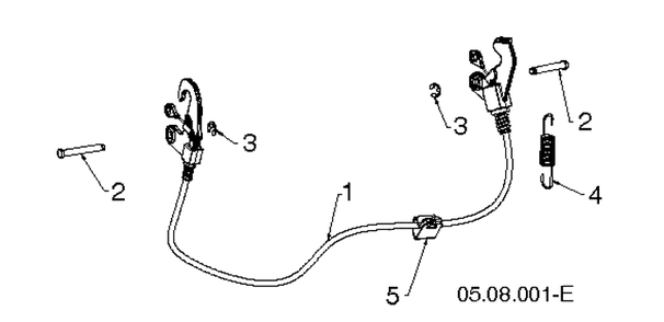Control Panel And Discharge Chute 5 Diagram and Parts List for ST330 (97046970101)(2020-06) Husqvarna Snow Blower