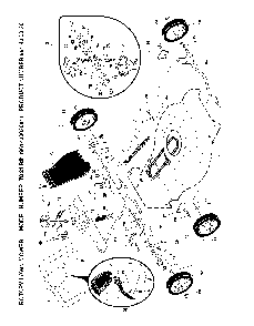 Drive Diagram and Parts List for 7021RS96143003001 2008-01 Husqvarna Lawn Mower