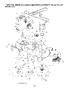 Mower Deck / Cutting Deck Diagram and Parts List for LGT265496045000701 2008-01 Husqvarna Lawn Tractor