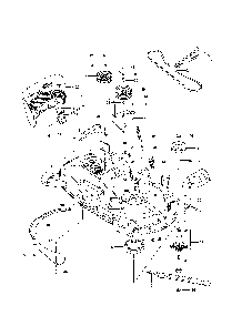 Mower deck/cutting deck Diagram and Parts List for 967323903-00  Husqvarna Lawn Mower