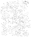 Page A Diagram and Parts List for 200 GTH  954001122A -1994-07 Husqvarna Lawn Tractor