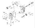 Page K Diagram and Parts List for 200 GTH  954001122A -1994-07 Husqvarna Lawn Tractor