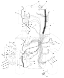 Page C Diagram and Parts List for 200 GTH  954001122A -1994-07 Husqvarna Lawn Tractor