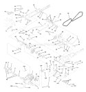 Part Location Diagram of 532163198 Husqvarna Transaxle Hydro