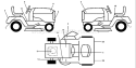 Part Location Diagram of 532166105 Husqvarna Decal, HP Engine