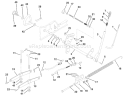 Page F Diagram and Parts List for 200 GTH  954140046D -1999-05 Husqvarna Lawn Tractor