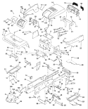 Part Location Diagram of 532142273 Husqvarna Bracket Lock Bypass