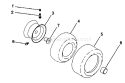 Page L Diagram and Parts List for 220 GTH  1997-12 Husqvarna Lawn Tractor