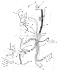 Page C Diagram and Parts List for 220 GTH  1997-12 Husqvarna Lawn Tractor