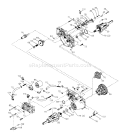 Page J Diagram and Parts List for 220 GTH  954140012B -1996-11 Husqvarna Lawn Tractor