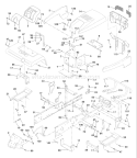 Page A Diagram and Parts List for 220 GTH  954140012C -1998-02 Husqvarna Lawn Tractor