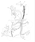 Page C Diagram and Parts List for 220 GTH  954140012C -1998-02 Husqvarna Lawn Tractor