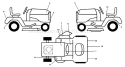 Page B Diagram and Parts List for 220 GTH  954140012D -1998-07 Husqvarna Lawn Tractor