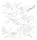 Page E Diagram and Parts List for 220 GTH  954140012D -1998-07 Husqvarna Lawn Tractor
