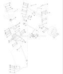 Page H Diagram and Parts List for 220 GTH  954140012D -1998-07 Husqvarna Lawn Tractor