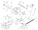 Page F Diagram and Parts List for 220 GTH  954140012F -1999-03 Husqvarna Lawn Tractor