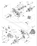 Page J Diagram and Parts List for 220 GTH  954830167A -1995-08 Husqvarna Lawn Tractor