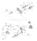 Page J Diagram and Parts List for 220 GTH  954830167B -1996-05 Husqvarna Lawn Tractor