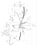 Part Location Diagram of 532185461 Husqvarna Cable, Battery