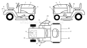 Page B Diagram and Parts List for 2248XPB GTH  954567888 -2002-10 Husqvarna Lawn Tractor