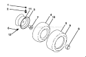 Page J Diagram and Parts List for 2248XPC GTH  954567888 -2003-07 Husqvarna Lawn Tractor
