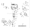 Page D Diagram and Parts List for 2248XPC GTH  954567888 -2003-07 Husqvarna Lawn Tractor