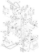 Page G Diagram and Parts List for 2250XPA GTH  954567116 -2001-01 Husqvarna Lawn Tractor