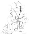 Page C Diagram and Parts List for 2254XP GTH  96023000200 -2005-05 Husqvarna Lawn Tractor