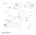 Part Location Diagram of 532145996 Husqvarna Control Choke and Cable