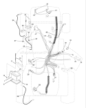 Page C Diagram and Parts List for 250 GTH  HEGTHA -954170055 -2002-02 Husqvarna Lawn Tractor