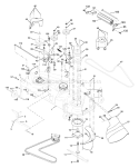 Page G Diagram and Parts List for 250 GTH  HEGTHA -954170055 -2002-02 Husqvarna Lawn Tractor