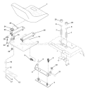 Page H Diagram and Parts List for 250 GTH  HEGTHA -954170055 -2002-02 Husqvarna Lawn Tractor