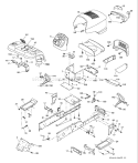 Page A Diagram and Parts List for 2548 GTH  96023000300 -2005-05 Husqvarna Lawn Tractor