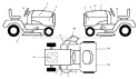 Page B Diagram and Parts List for 2548 GTH  96023000300 -2005-05 Husqvarna Lawn Tractor
