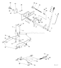 Page F Diagram and Parts List for 2548 GTH  96023000300 -2005-05 Husqvarna Lawn Tractor