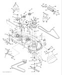 Page G Diagram and Parts List for 2548 GTH  96023000300 -2005-05 Husqvarna Lawn Tractor