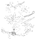 Page E Diagram and Parts List for 2548 GTH  LOGT25H48B -954572134 -2004-02 Husqvarna Lawn Tractor