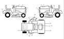 Page B Diagram and Parts List for 2548A GTH  954572004 -2004-05 Husqvarna Lawn Tractor