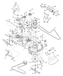Page G Diagram and Parts List for 2548A GTH  954572004 -2004-05 Husqvarna Lawn Tractor