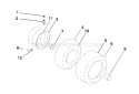 Page J Diagram and Parts List for 2548XPA GTH  954567895 -2001-12 Husqvarna Lawn Tractor