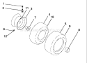 Page J Diagram and Parts List for 2548XPB GTH  954567895 -2002-10 Husqvarna Lawn Tractor