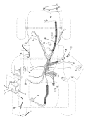 Page C Diagram and Parts List for 2548XPB GTH  954567895 -2002-10 Husqvarna Lawn Tractor
