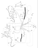 Page C Diagram and Parts List for 2550B GTH  954567109 -2001-02 Husqvarna Lawn Tractor