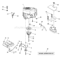 Page D Diagram and Parts List for 2554XPA GTH  954568427 -2004-08 Husqvarna Lawn Tractor