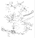 Page E Diagram and Parts List for 2554XPA GTH  954568427 -2004-08 Husqvarna Lawn Tractor