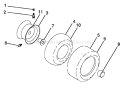Page J Diagram and Parts List for 2648 GTH  96043003000 -2006-12 Husqvarna Lawn Tractor