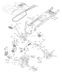 Page C Diagram and Parts List for 2648 GTH  96043003000 -2006-12 Husqvarna Lawn Tractor