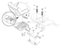Page H Diagram and Parts List for 2648 GTH  96043003000 -2006-12 Husqvarna Lawn Tractor