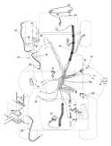 Page C Diagram and Parts List for 2654 GTH  96023000600 -2005-03 Husqvarna Lawn Tractor