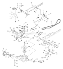 Page E Diagram and Parts List for 2654 GTH  96023000600 -2005-03 Husqvarna Lawn Tractor
